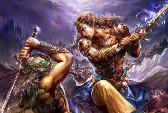 Обои картинки фото forsaken, world, видео, игры, сражение