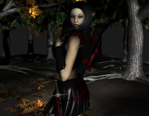 Картинка 3д графика elves эльфы эльфийка