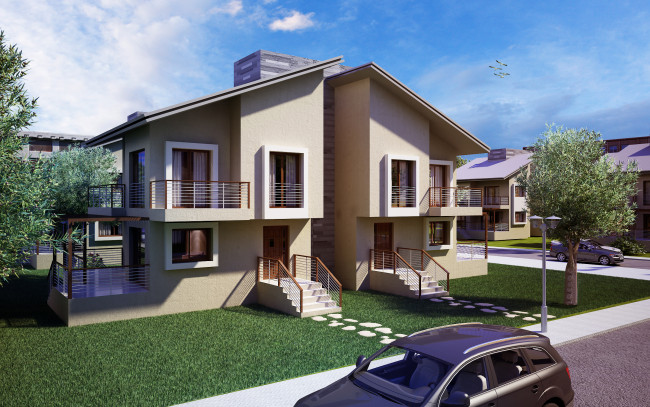 Обои картинки фото 3д, графика, architecture, архитектура, дом