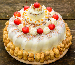 Картинка еда торты арахис крем