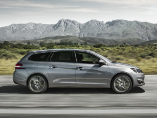 Картинка автомобили peugeot hybrid4 3008 2013 серый