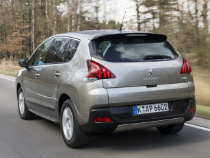 Картинка автомобили peugeot серый 3008 2013 hybrid4