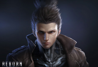 Картинка аниме -weapon +blood+&+technology плащ доспех фон лицо парень