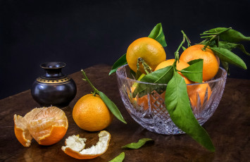 Картинка еда цитрусы мандарины