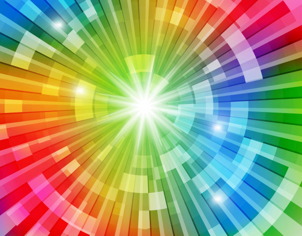 Обои картинки фото векторная графика, цвет, радуга