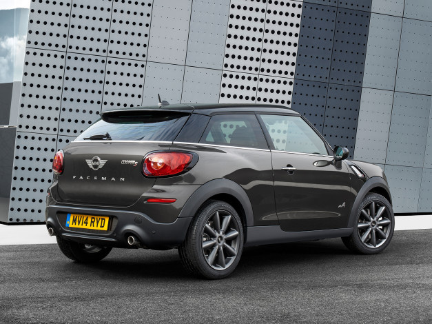 Обои картинки фото автомобили, mini, темный, all4, paceman, s, cooper
