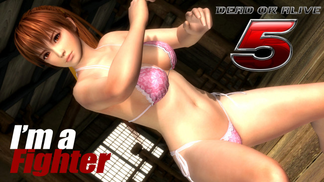 Обои картинки фото видео игры, dead or alive 5, купальник, взгляд, девушка