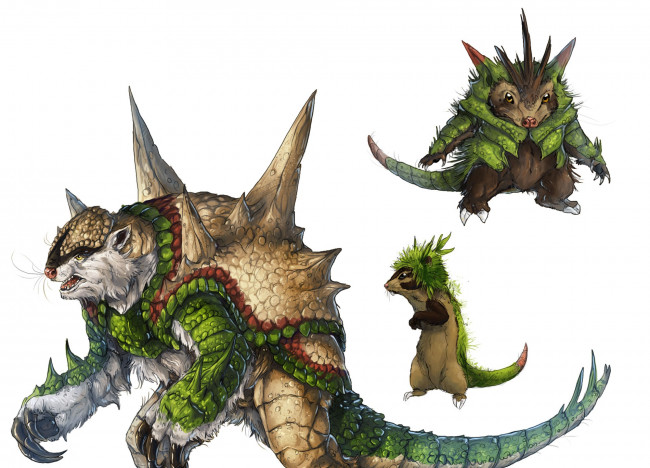 Обои картинки фото аниме, pokemon, белый, фон, звери, арт, покемон