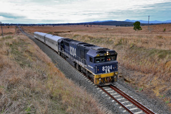 Картинка техника поезда рельсы локомотив состав