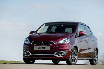 Картинка автомобили mitsubishi mirage 2016г uk-spec