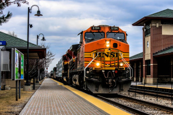 Картинка техника поезда рельсы состав локомотив