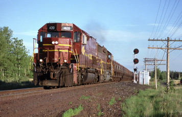 Картинка техника поезда состав локомотив рельсы