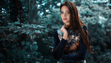 Картинка девушки -unsort+ брюнетки +шатенки лицо взгляд