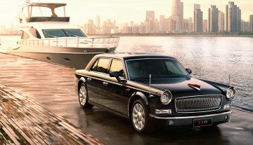 обоя автомобили, hongqi