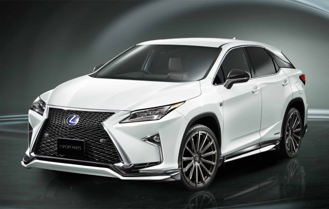 Обои картинки фото автомобили, lexus, rx, trd, 2015г