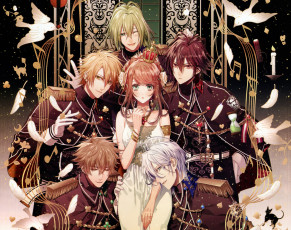 Картинка аниме amnesia парни девушка