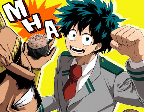 Картинка аниме boku+no+hero+academia персонаж