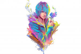 обоя аниме, ib, гарри