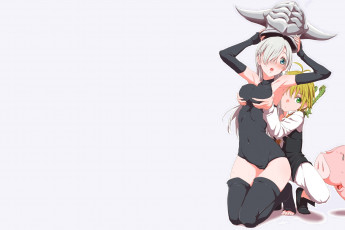 Картинка аниме nanatsu+no+taizai девушка