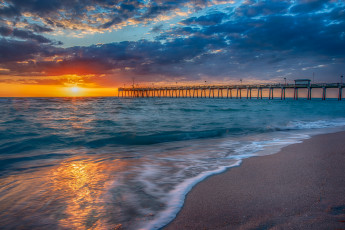 Картинка природа побережье рассвет