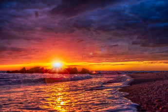 Картинка природа восходы закаты рассвет