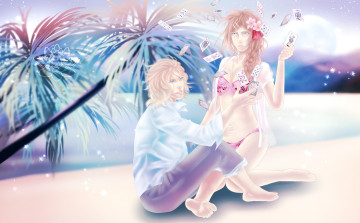 Картинка аниме hetalia +axis+powers девушка парень