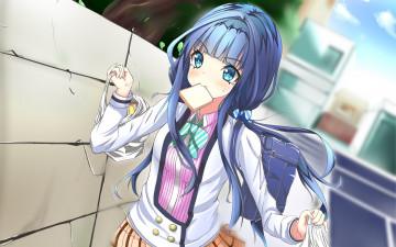 Картинка аниме masamune-kun+no+revenge фон взгляд девушка