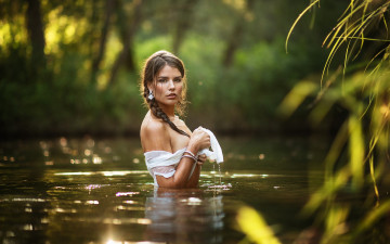 Картинка девушки -unsort+ брюнетки +шатенки фон взгляд девушка