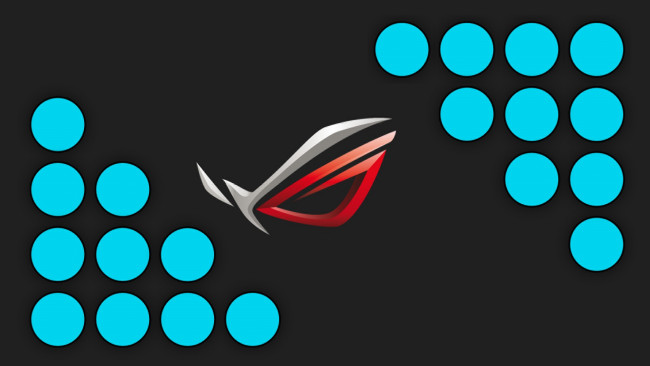 Обои картинки фото компьютеры, asus, фон, логотип