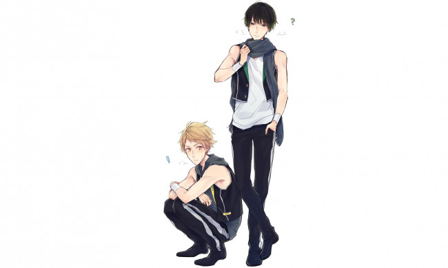 Обои картинки фото аниме, kyoukai no kanata, парни