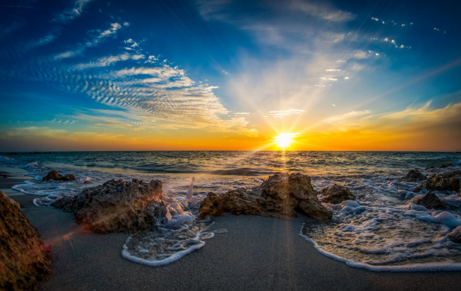 Обои картинки фото природа, восходы, закаты, рассвет