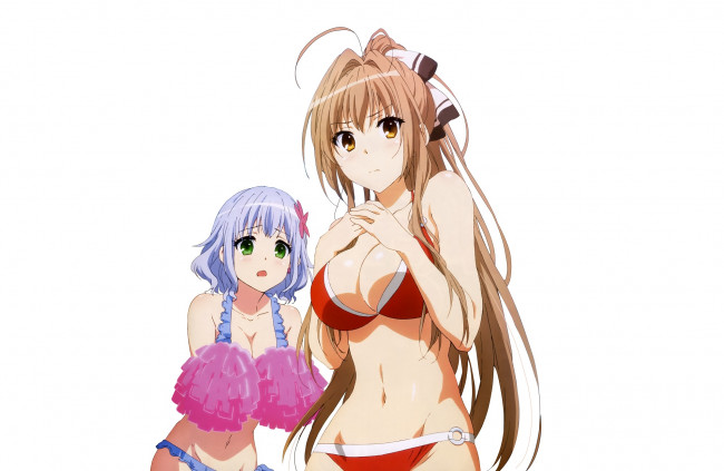 Обои картинки фото аниме, amagi brilliant park, девушки