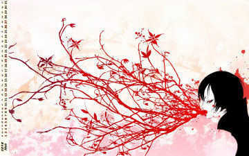 Картинка календари аниме лицо профиль