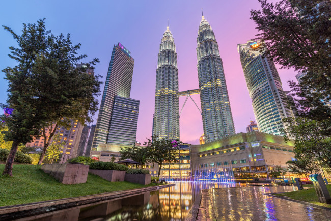 Обои картинки фото города, куала-лумпур , малайзия, простор