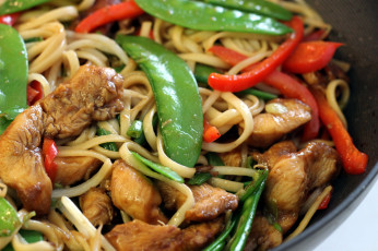 Картинка еда макароны +макаронные+блюда китайская кухня лапша