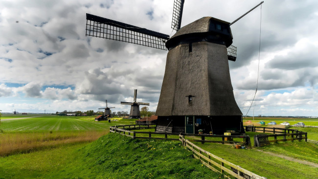 Обои картинки фото разное, мельницы, мельница