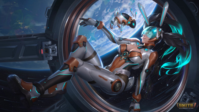 Обои картинки фото видео игры, smite, chang'e