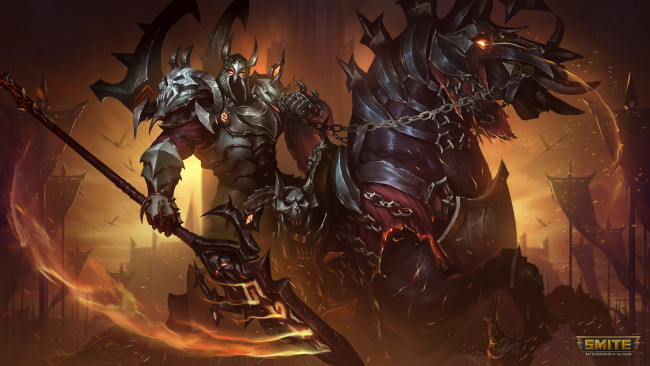 Обои картинки фото видео игры, smite, guan, yu