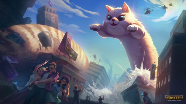 Обои картинки фото видео игры, smite, jormungandr