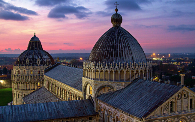 Обои картинки фото города, пиза , италия, собор