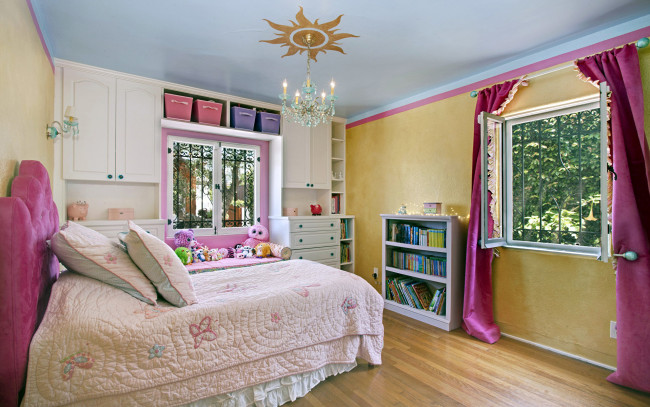 Обои картинки фото интерьер, спальня, детская, игрушки