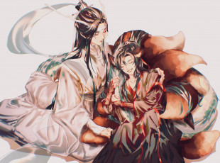 Картинка аниме mo+dao+zu+shi лань ванцзи вэй усянь хвосты