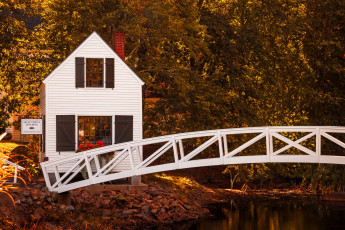 Картинка somesville maine города -+здания +дома