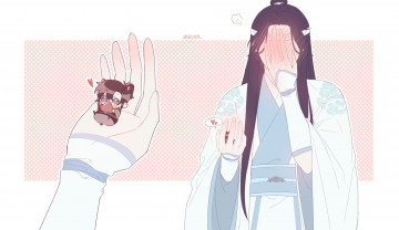 Картинка аниме mo+dao+zu+shi лань ванцзи рука чиби