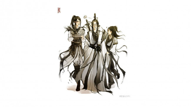 Обои картинки фото сюэ ян и сяо синчень, аниме, mo dao zu shi, the, untamed, неукротимый, повелитель, чэньцин, мосян, тунсю, mo, dao, zu, shi, магистр, дьявольского, культа