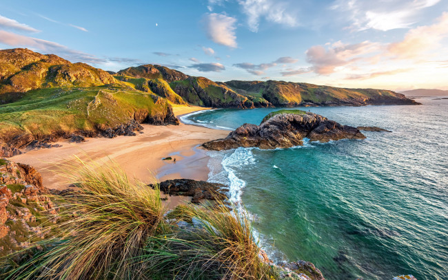 Обои картинки фото donegal, ulster, ireland, природа, побережье