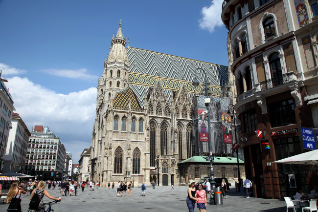 Обои картинки фото города, вена , австрия, собор