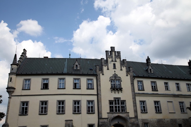 Обои картинки фото hruba skala castle, города, замки чехии, hruba, skala, castle