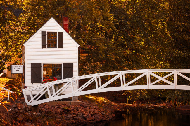 Обои картинки фото somesville, maine, города, - здания,  дома