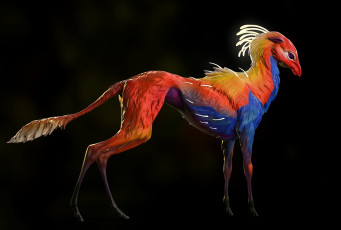 Картинка фэнтези существа существо животное